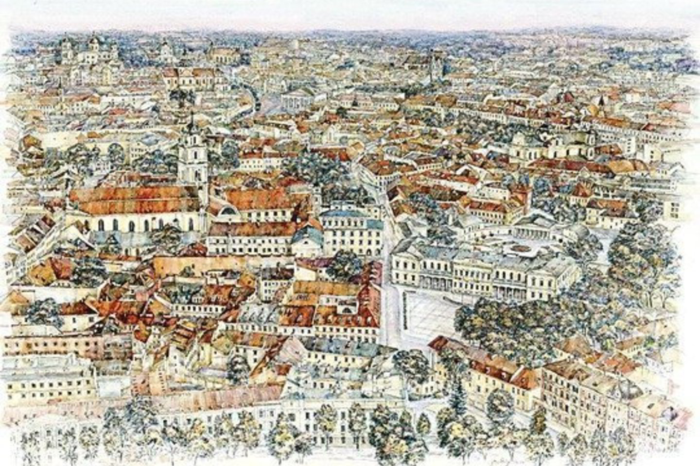 Vilniaus vaizdai J.Bučmytei ir A.Krajinskui primena muziką.