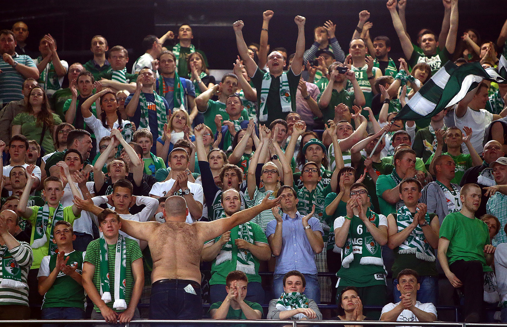 Kaunietį pribloškė „Žalgirio“ sirgalių elgesys