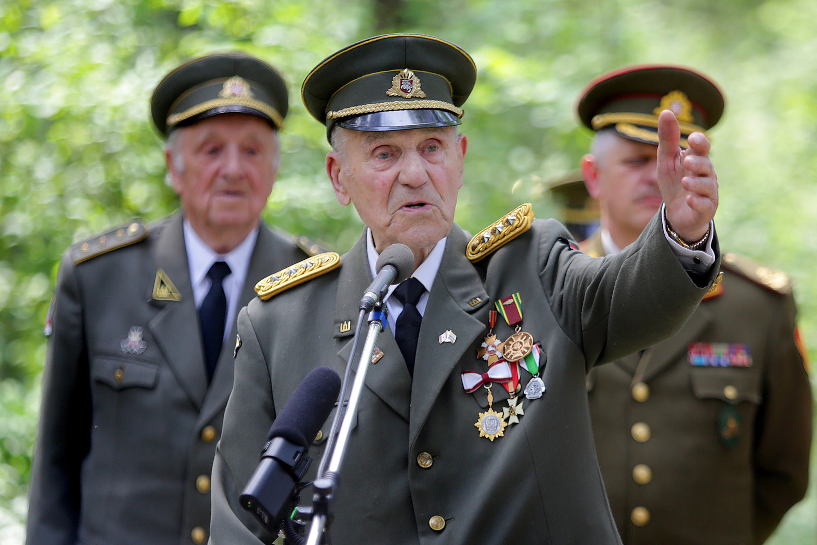 Lietuvis karys nacių kulkos išvengė tik per atsitiktinumą