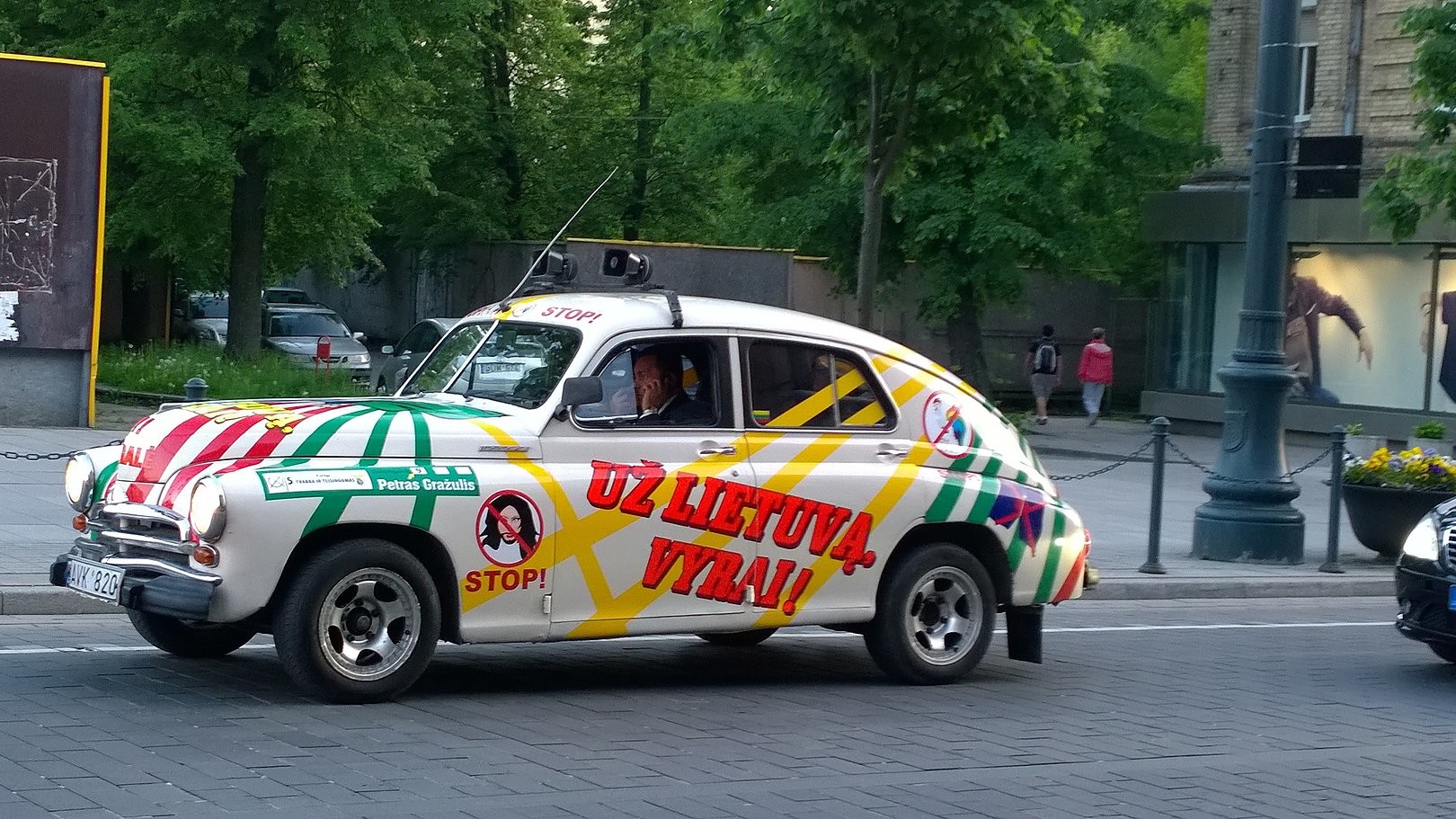 Pričiupo! P.Gražulis pažeidė kelių eismo taisykles