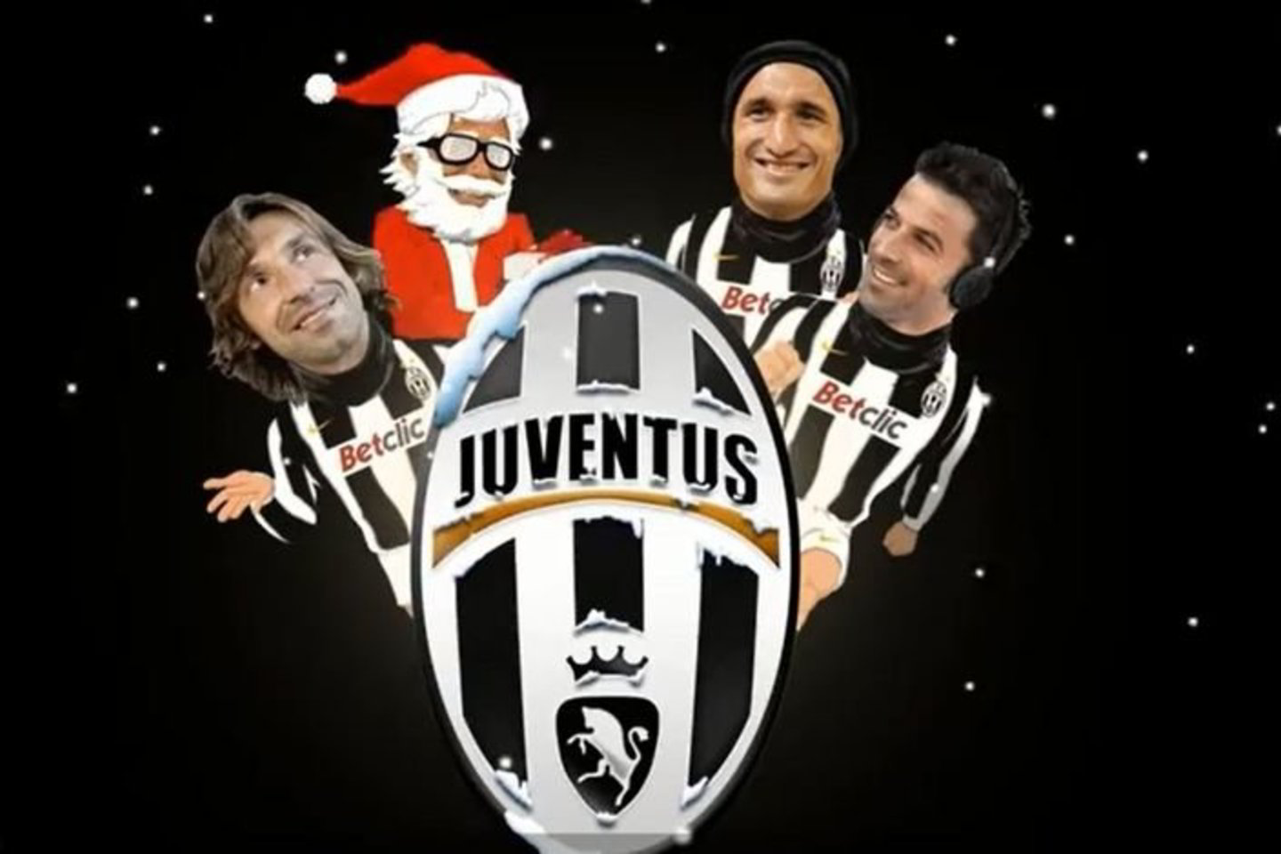"Juventus" futbolininkus jau aplankė Kalėdų Senelis.