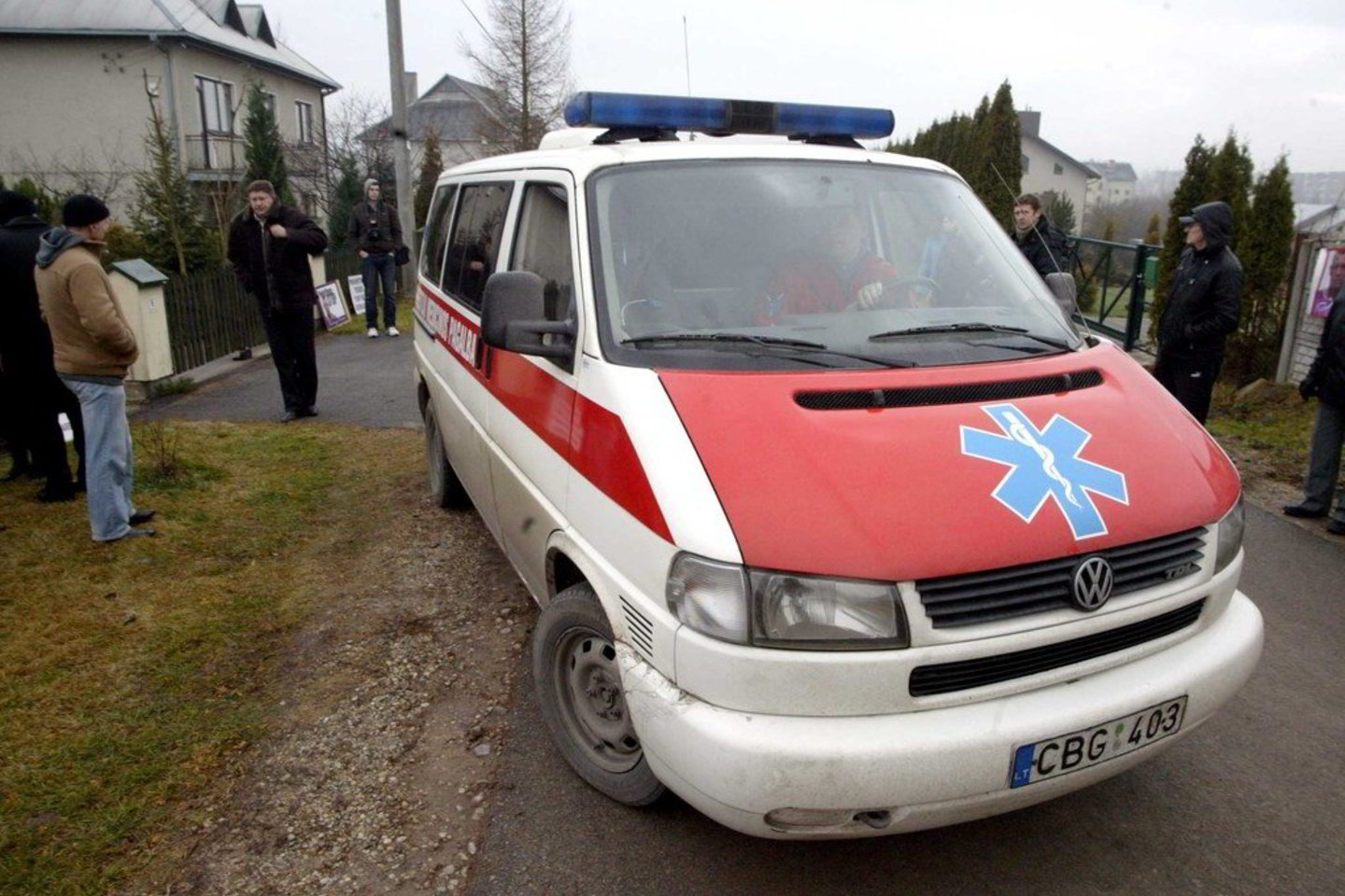 Į Kedžių namus buvo atvykę medikai - po 20 minučių jie išvyko.