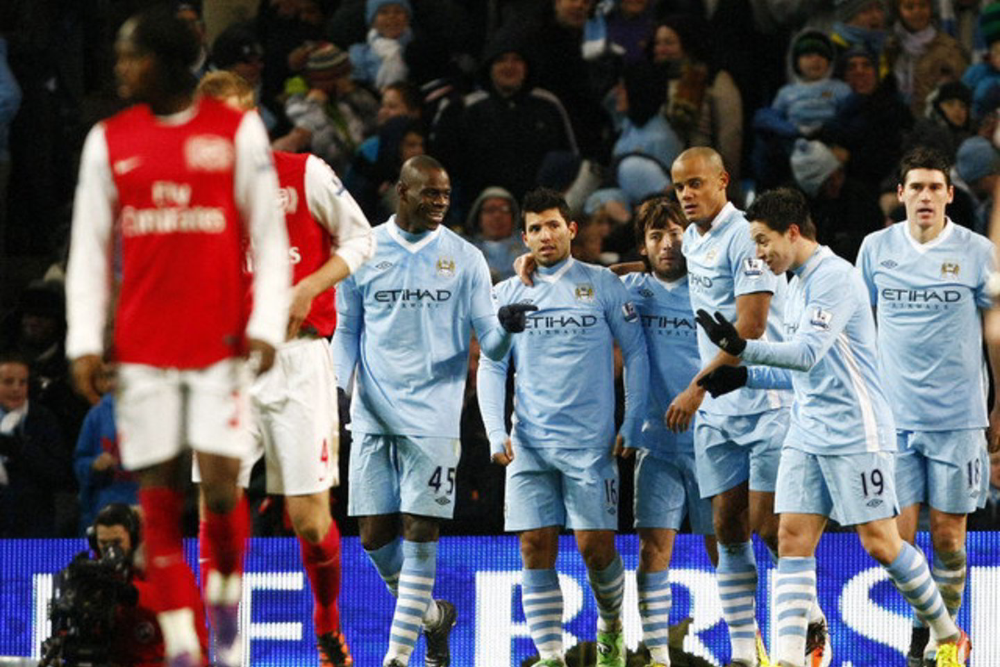 "Manchester City" futbolininkai šventė pergalę.