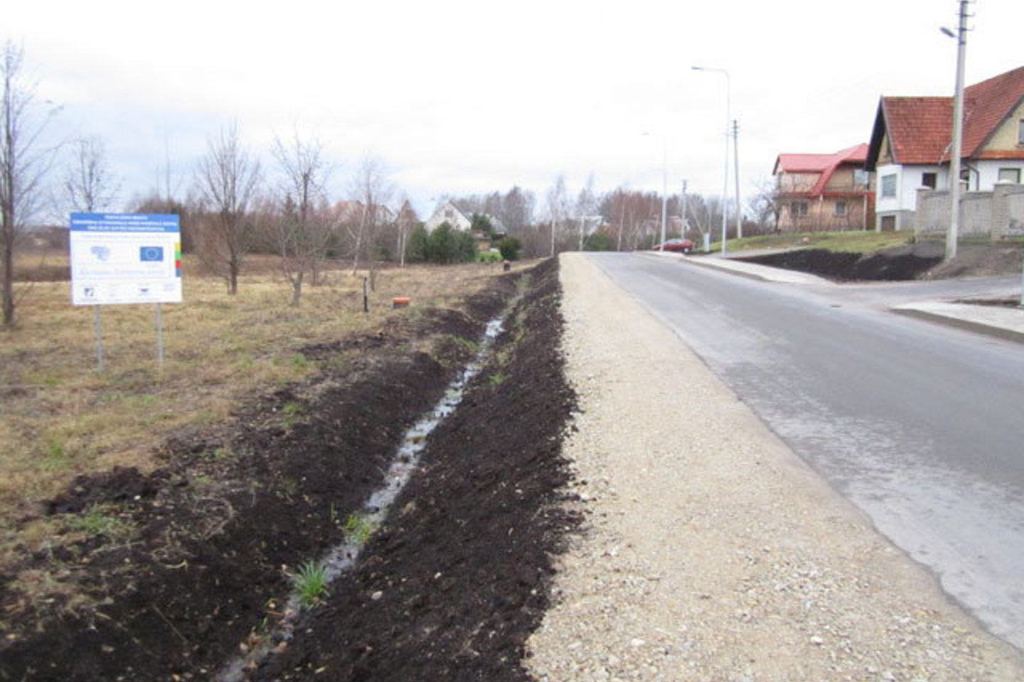 Obelėlės gatvės rekonstravimo darbai.
