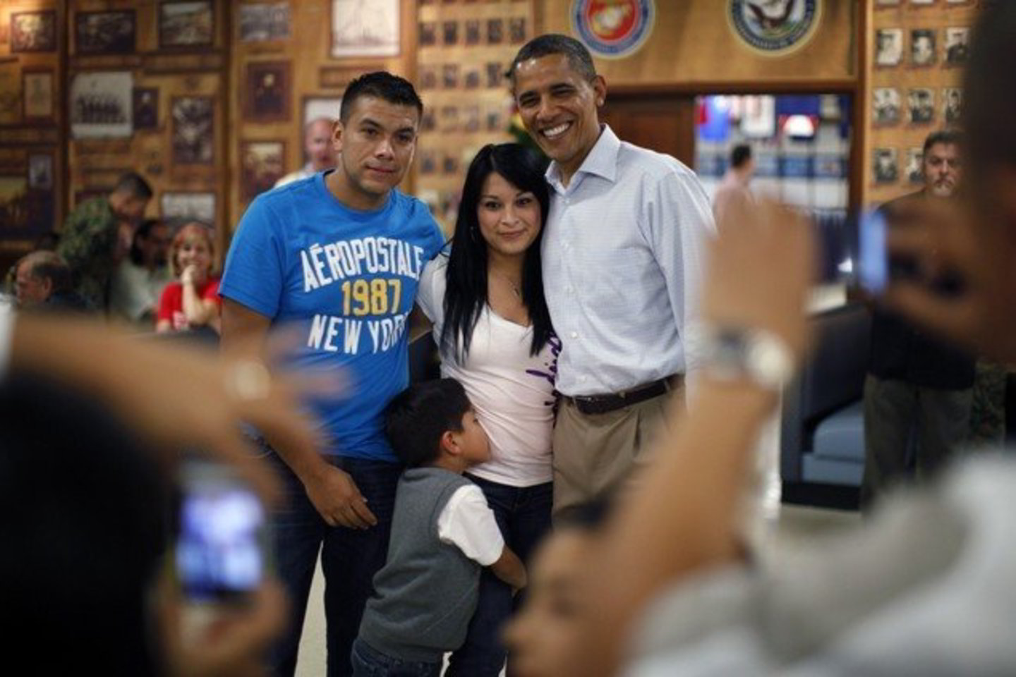B.Obama linksmai šventė Kalėdas.