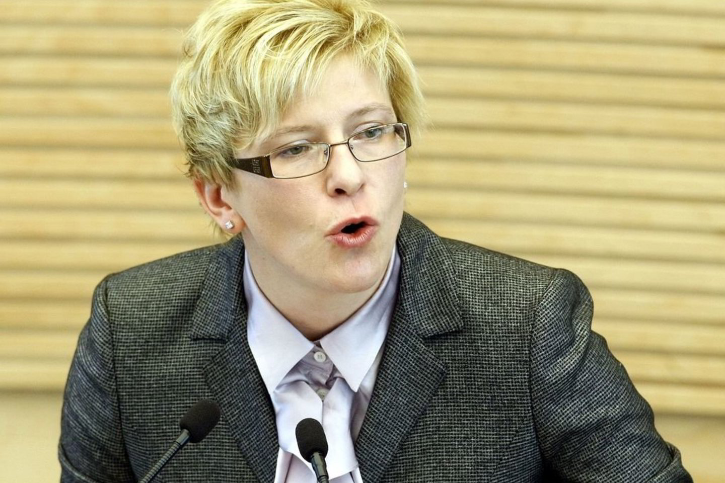 I.Šimonytė paneigė taisyklę apie tai, neva kvailiui reikia užleisti kelią.