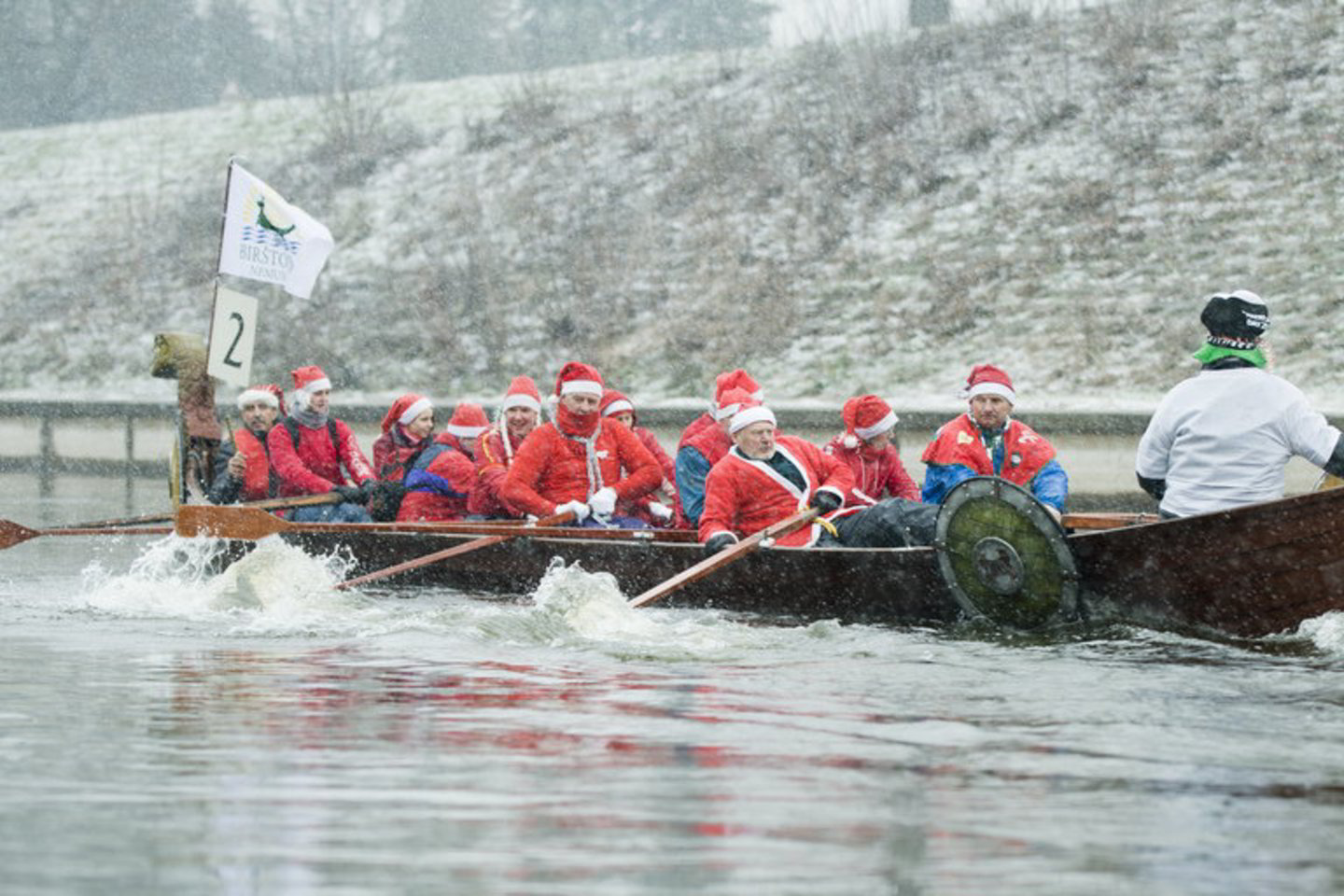 Varžybų dalyviai pasisėmė geros nuotaikos, bei ja užkrėtė ir praeivius.