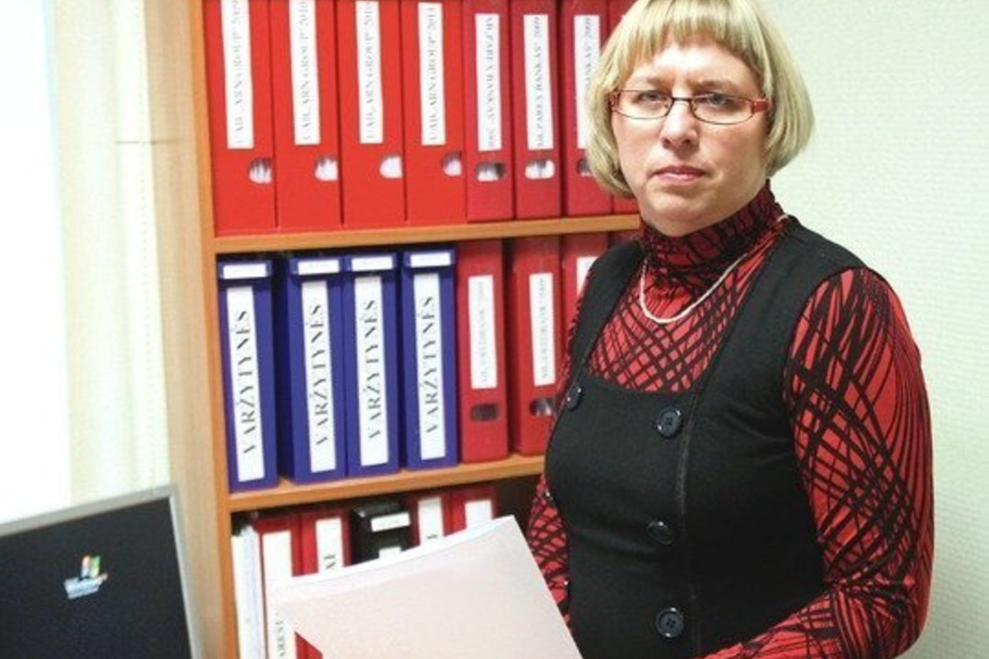 Savo kontoroje susitikusi su žurnalistais antstolė S.Vaicekauskienė tikino, jog tai paskutinis jos interviu.