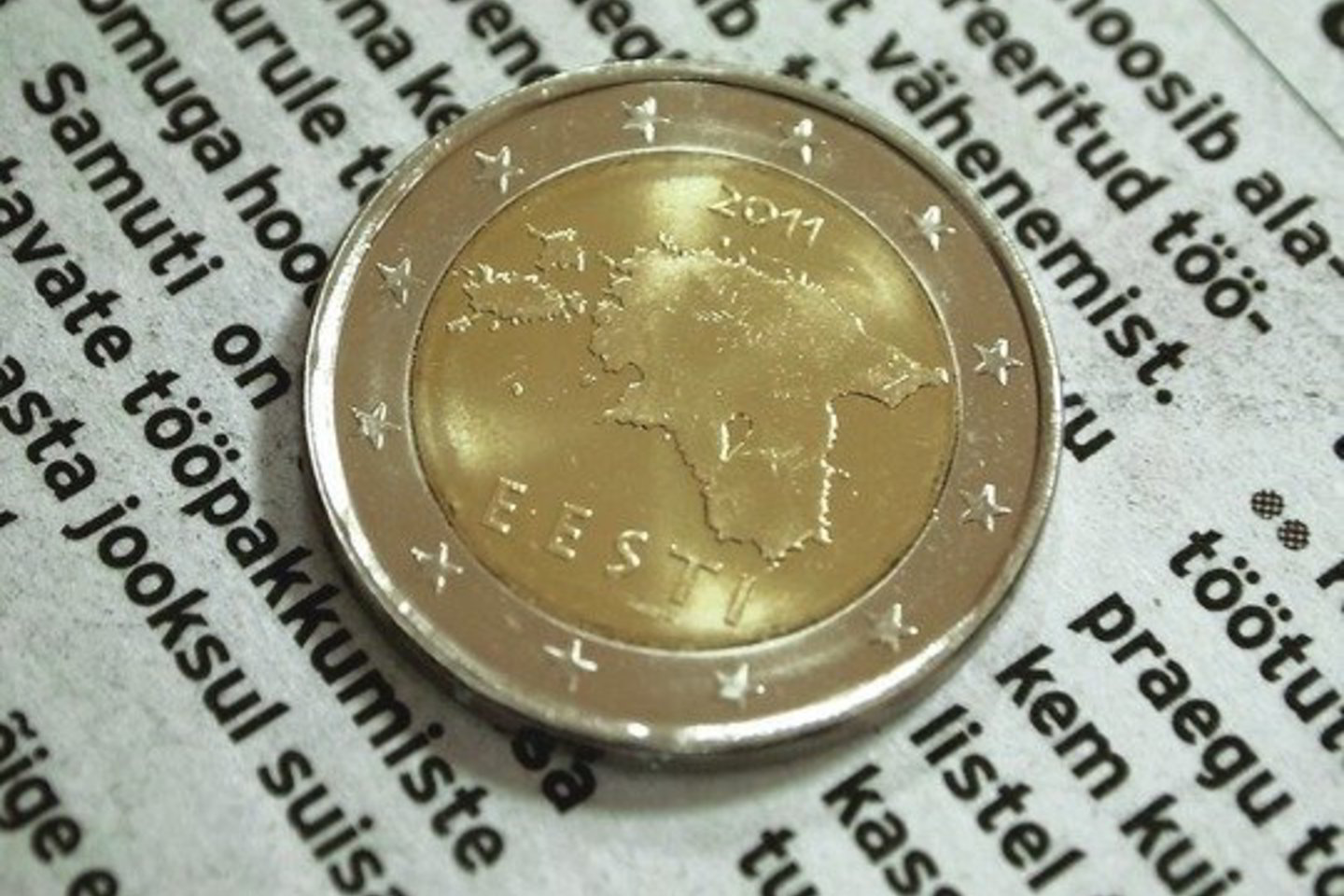 Kol kas didžioji dalis Estijos gyventojų euru nespėjo nusivilti.