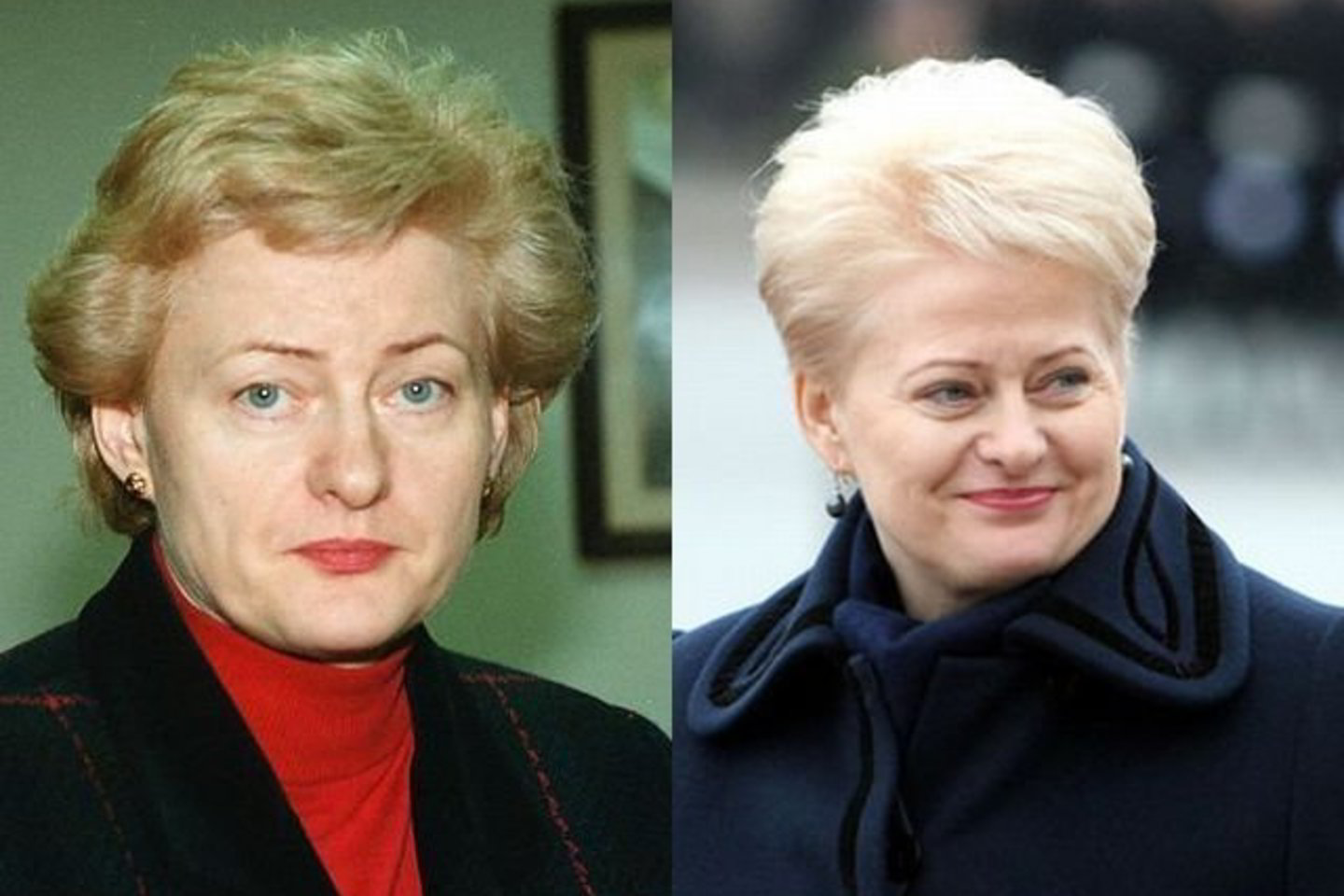 D.Grybauskaitė 2000-aisias ir dabar.