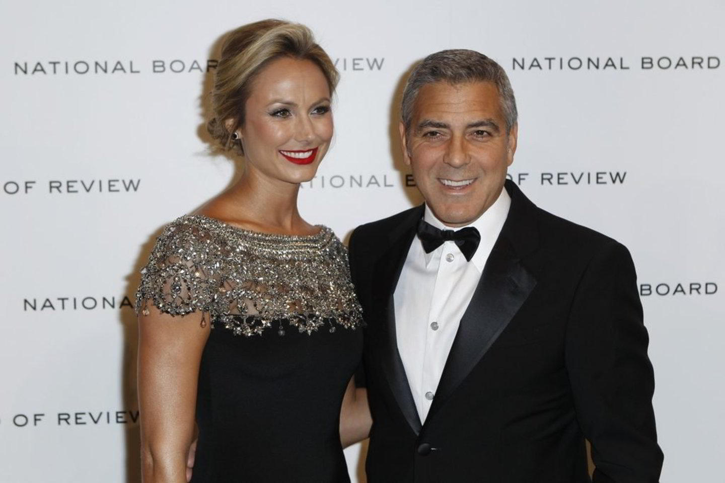 George'as Clooney su drauge Stacy Keibler.