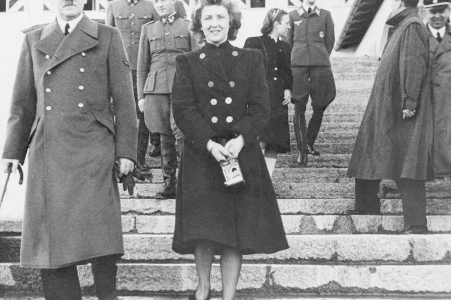 A.Hitleris ir Eva Braun.