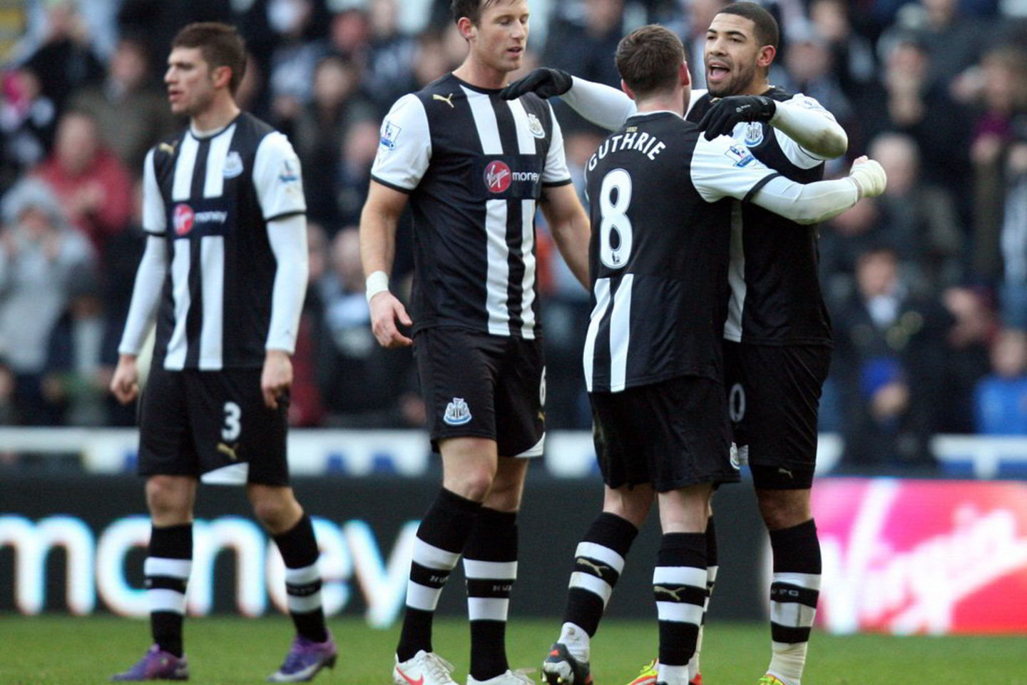 "Newcastle United" nugalėjo QPR ir pasivijo "Arsenal" futbolininkus.