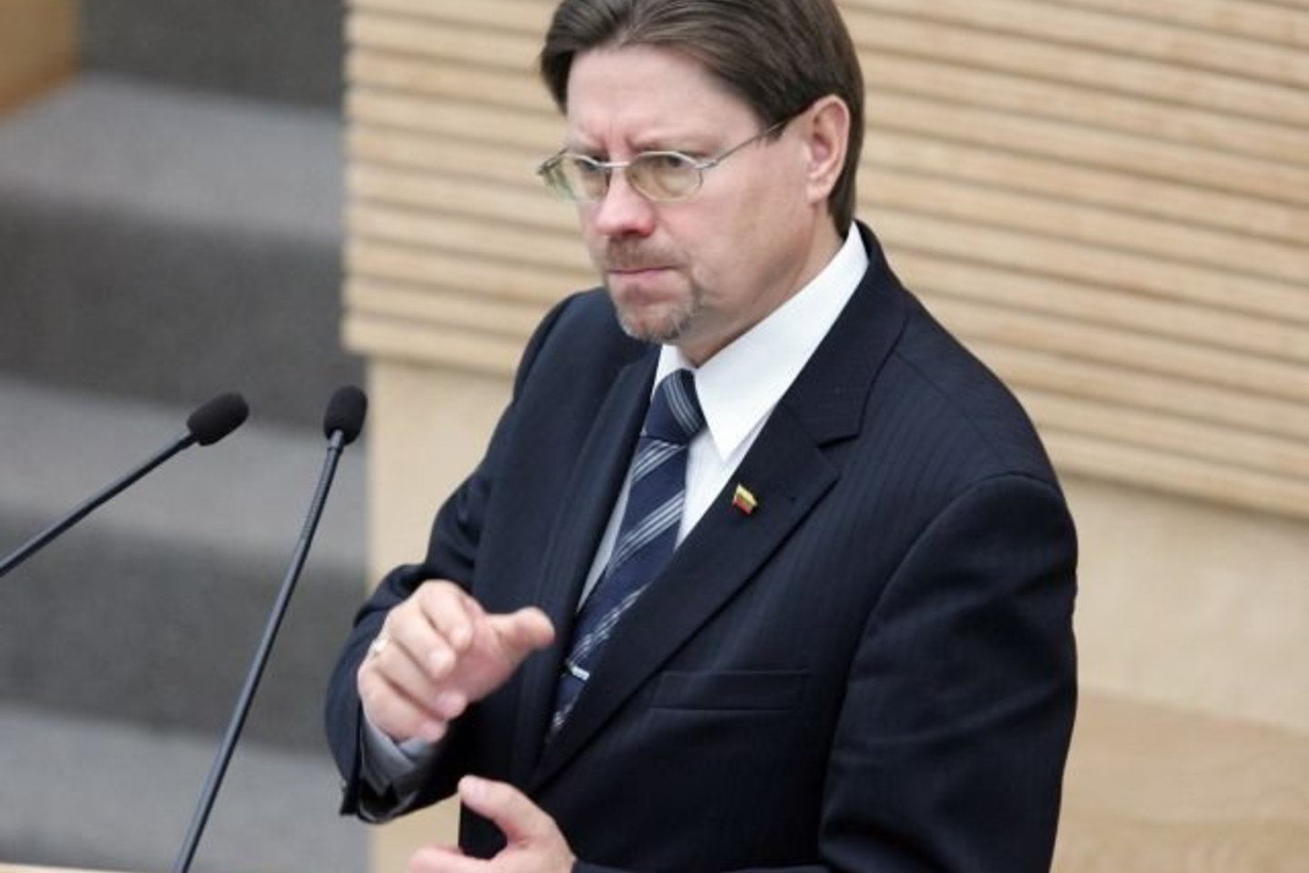 S.Šedbaras: "Kokie čia gali būti bandymai blokuoti, kai komitete yra per pusę opozicijos ir valdančiųjų“.