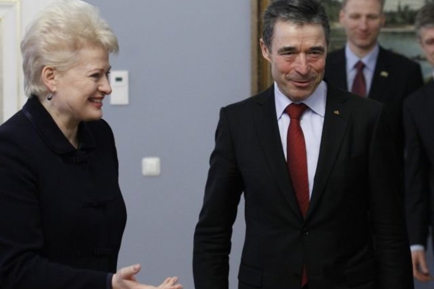 D.Grybauskaitė priėmė A.F.Rasmusseną.