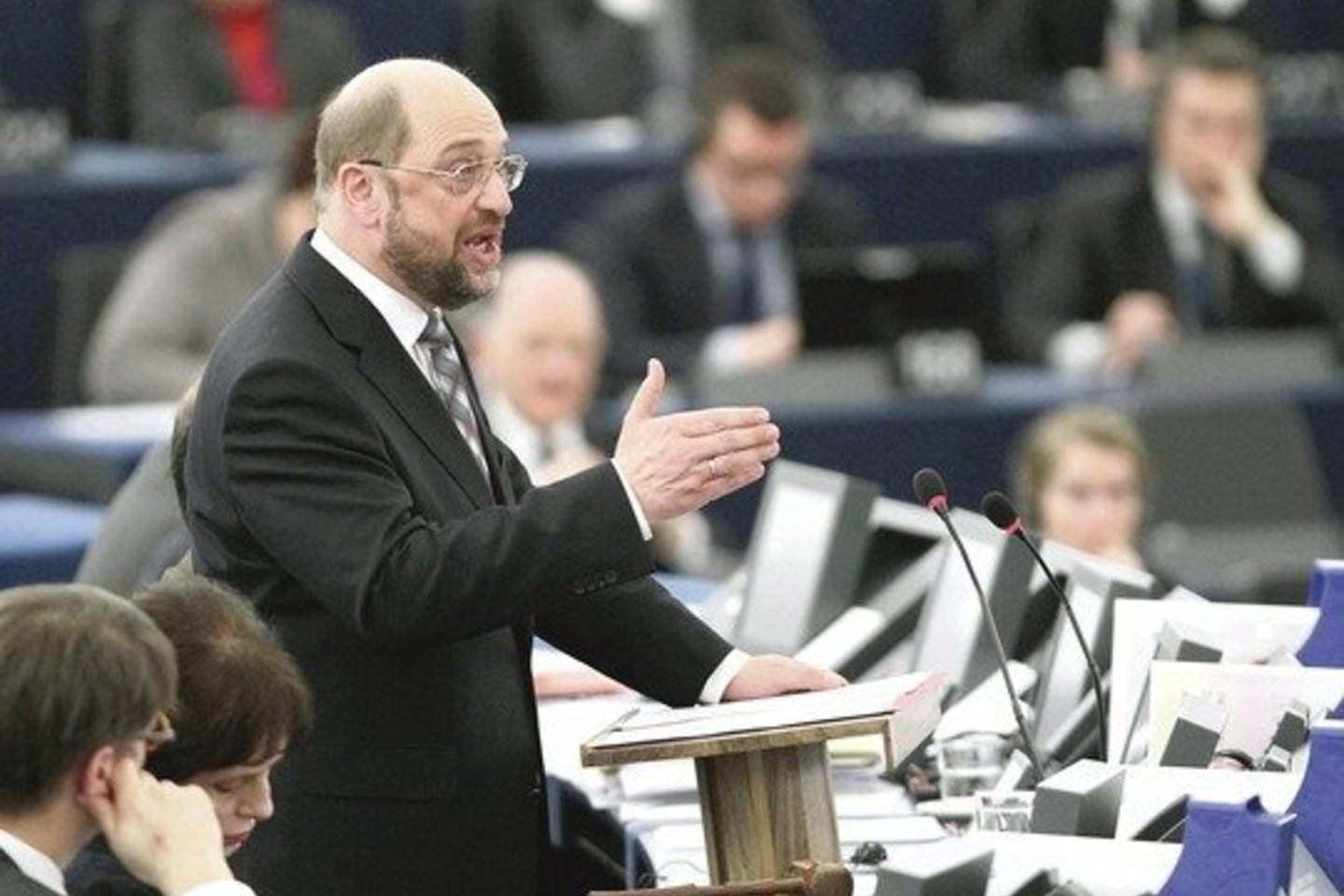 M.Schulzas visuomet garsėjo savo retoriniais sugebėjimais ir politikams nelabai būdingu įpročiu rėžti tiesą į akis.