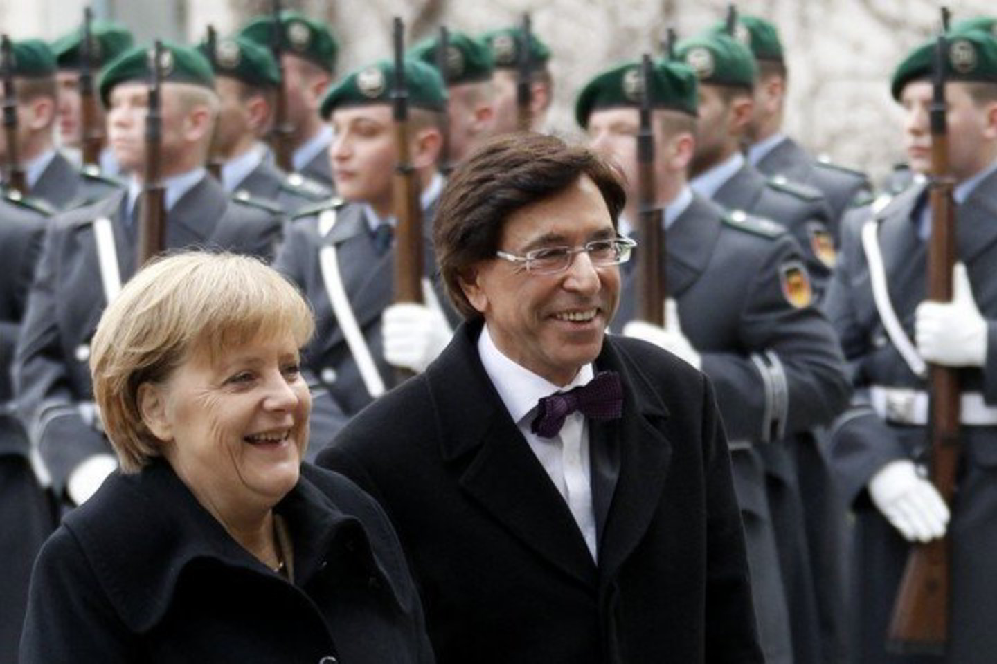 E. di Rupo susitiko su Vokietijos kanclere A.Merkel.