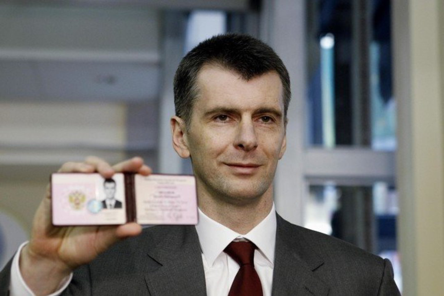 M.Prochorovas - vienas iš kandidatų Rusijos prezidento rinkimuose.