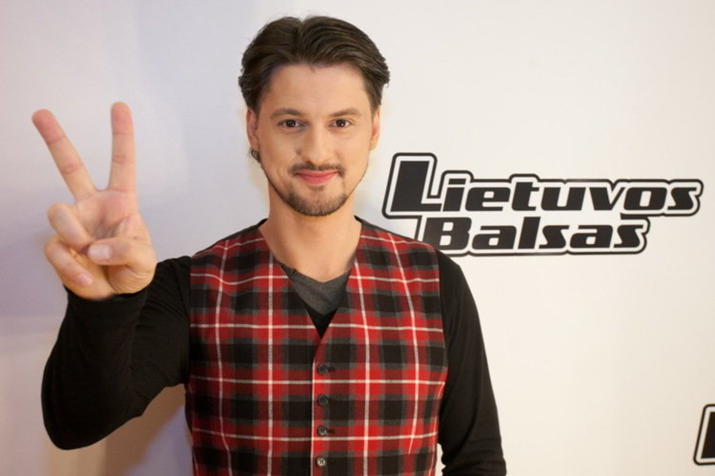 Šou vedėjas V.Rumšas.