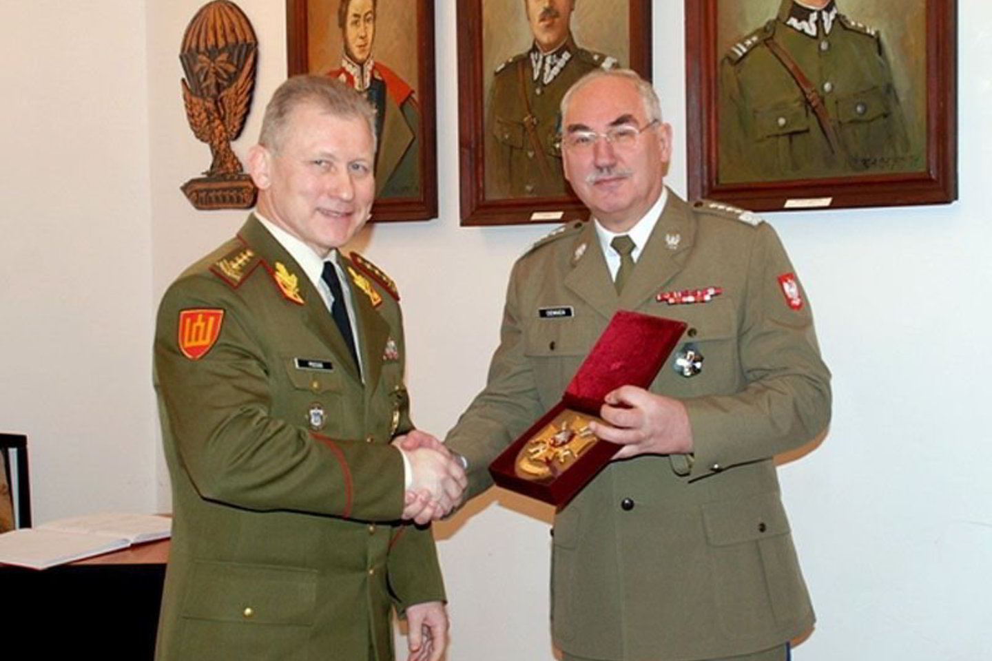 Lietuvos ir Lenkijos kariuomenių vadai.