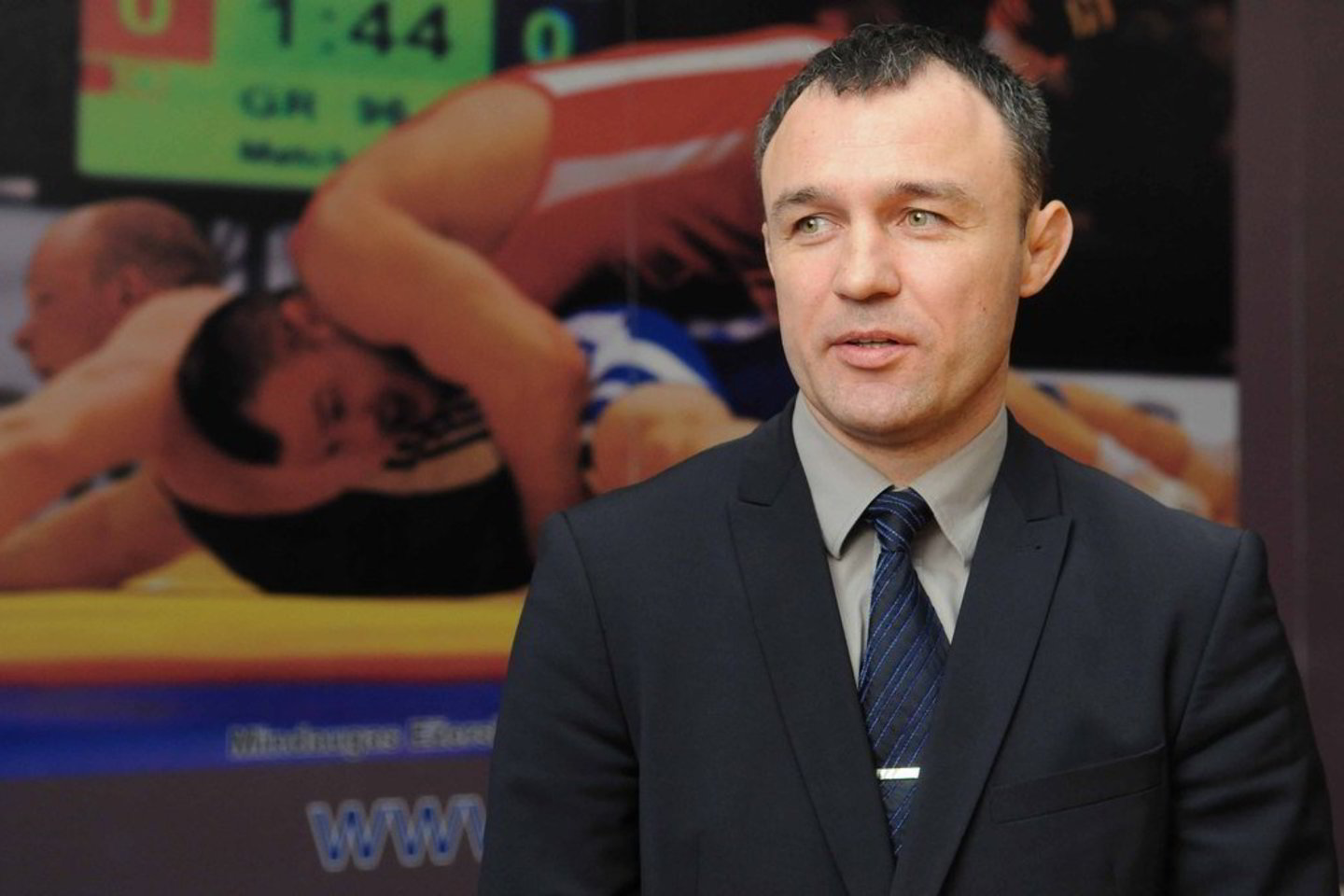 Lietuvos imtynių federacijos vadovas Darius Čepauskas.