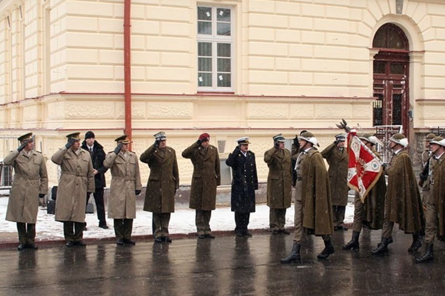 Gen. ltn. A.Pociaus sutikimo ceremonija Lenkijoje.