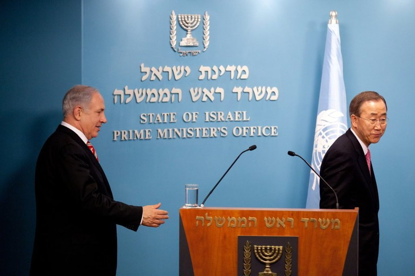 JT generalinis sekretorius Ban Ki Moonas paragino Izraelio vyriausybę nestatyti palestiniečių žemėse naujų gyvenviečių.