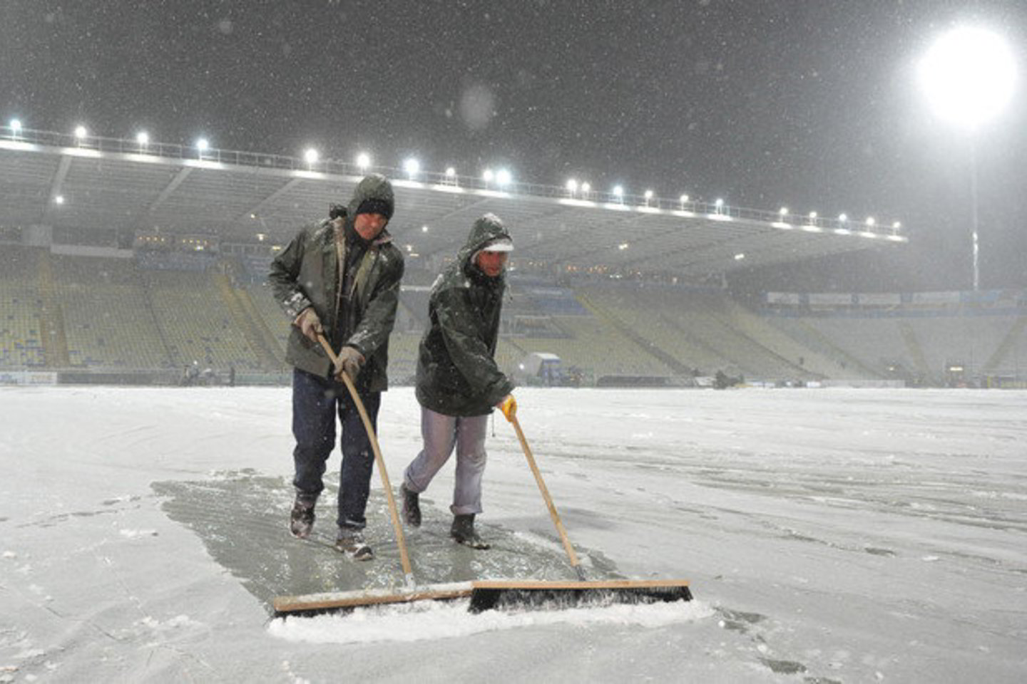 Dėl gausaus sniego antradienį neįvyko "Parma" ir "Juventus" mačai.