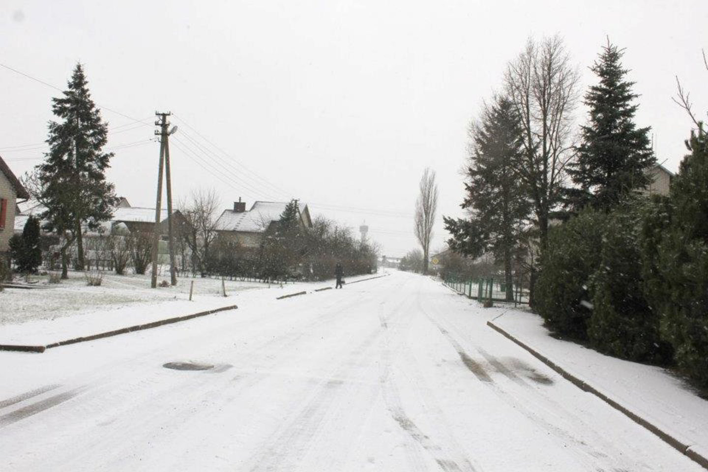Žiema Šilutės rajone.