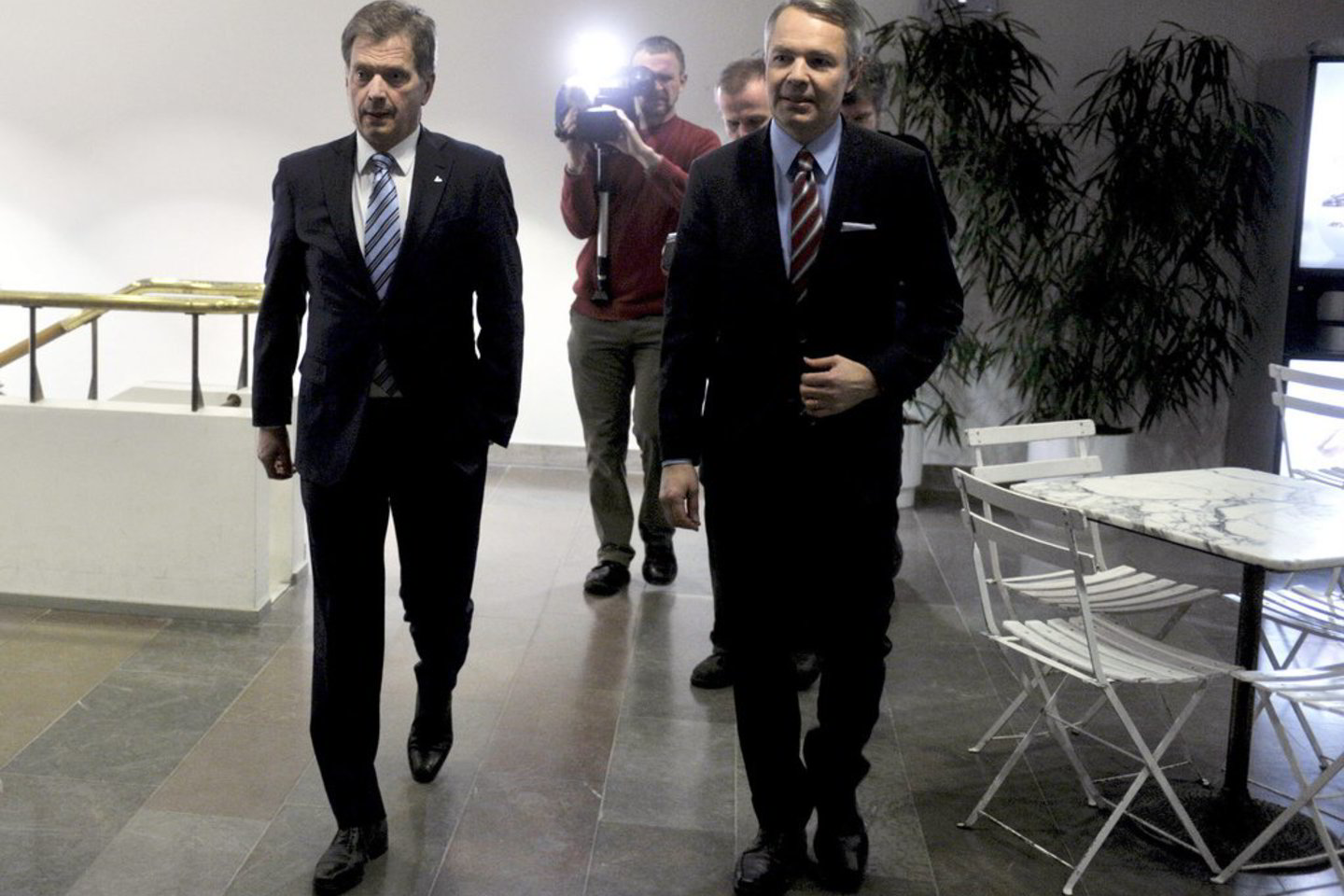 S. Niinistoe (kairėje) ir P. Haavisto varžosi dėl Suomijos prezidento posto.