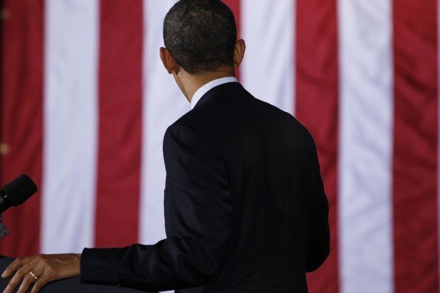 B. Obama pasitiki tik 46 proc. respondentų.