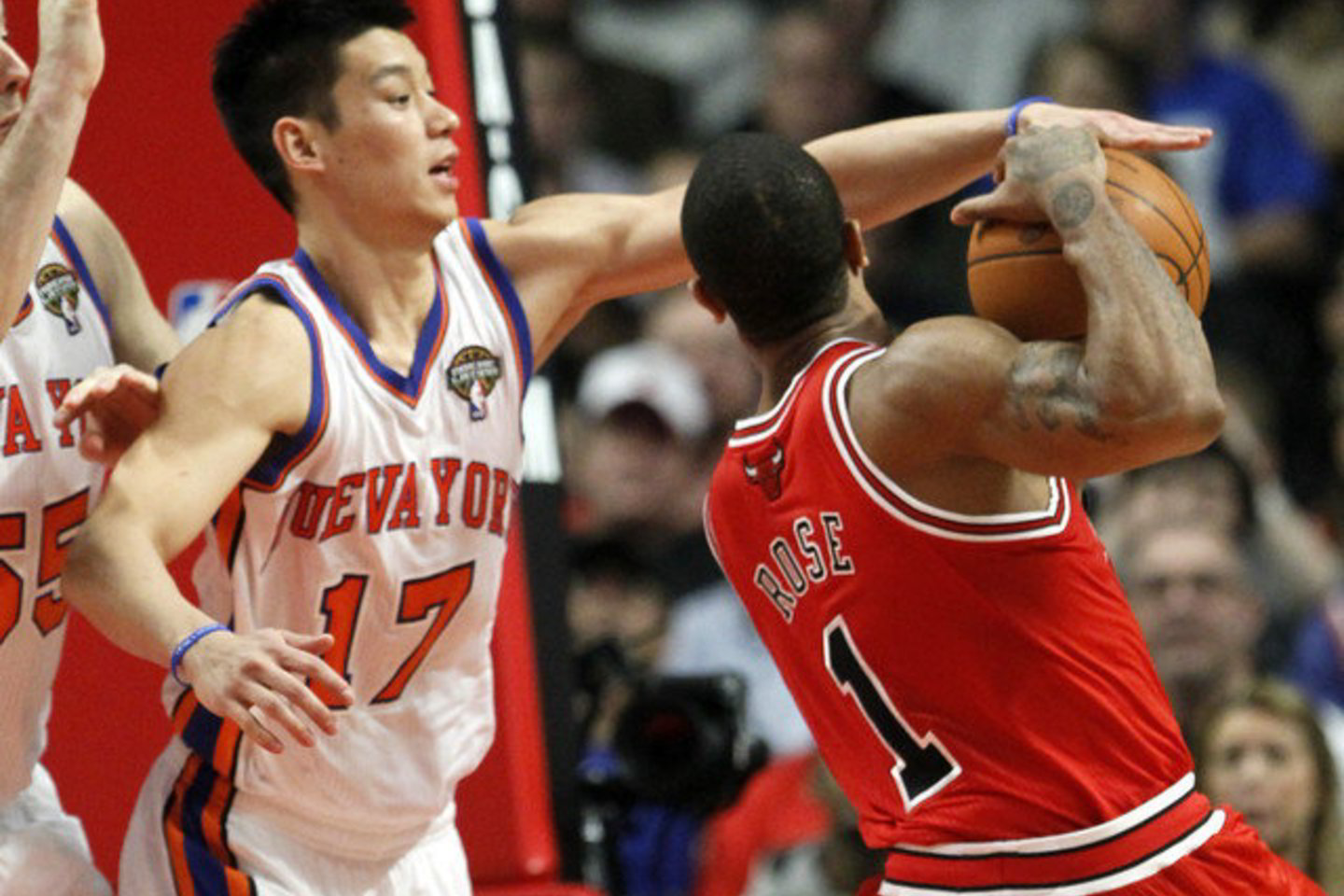 „Knicks“ - „Bulls“ rungtynių akimirka.