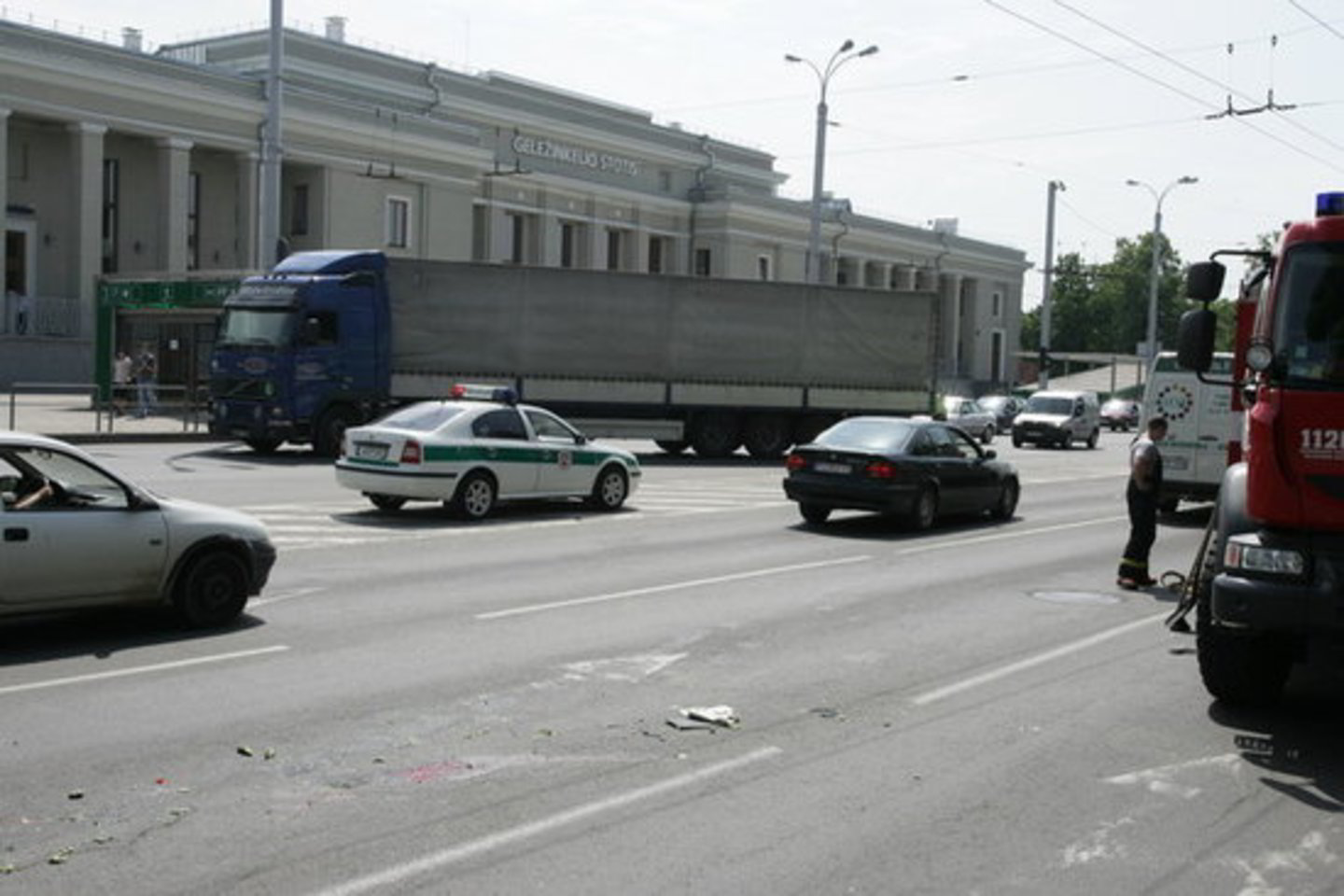 Vytauto prospekto ir M. K. Čiurlionio gatvės sankryžoje ketinama įrengti išmanųjį šviesoforą.