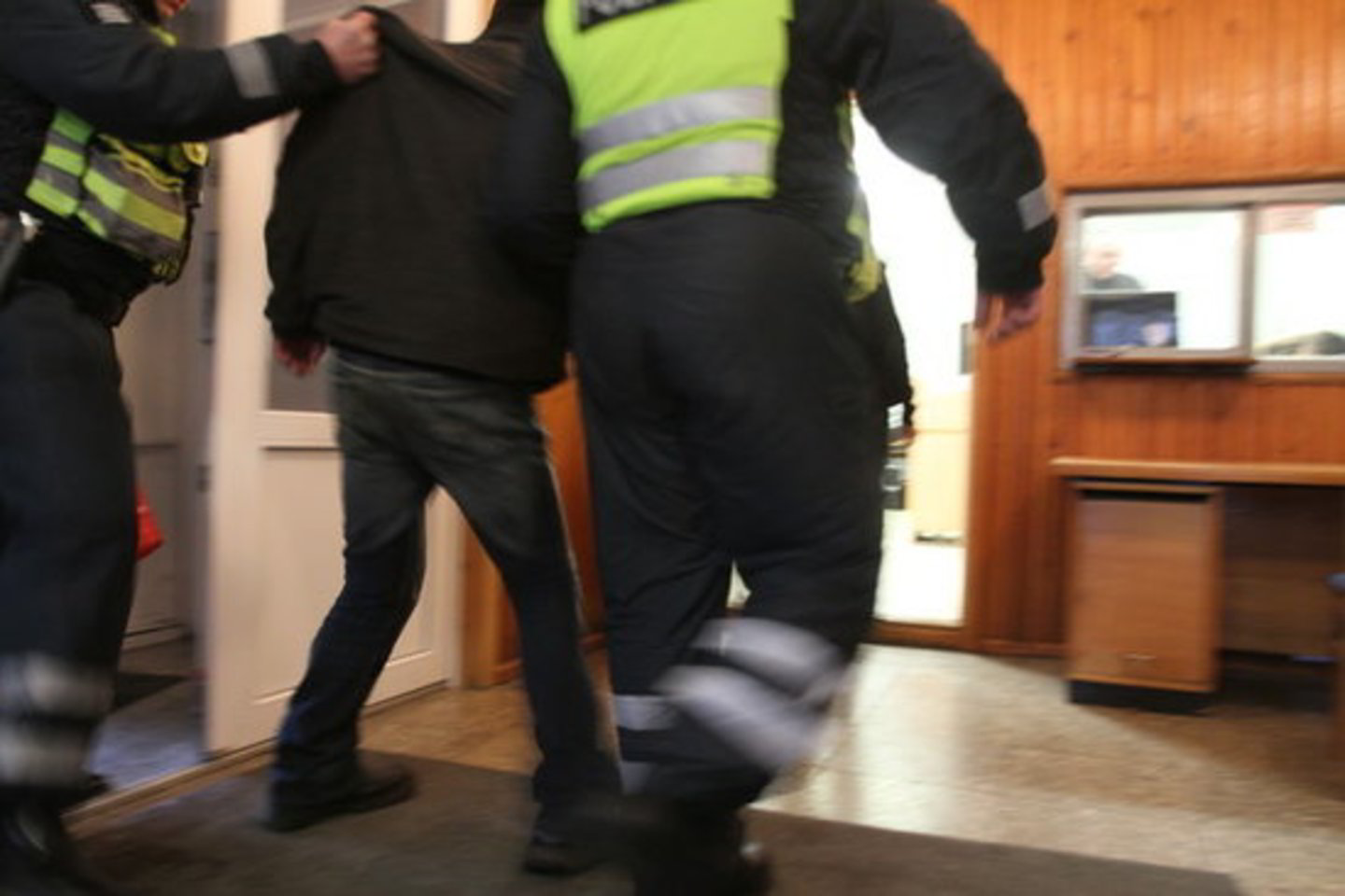 Du plėšikai buvo uždaryti į areštinę.
