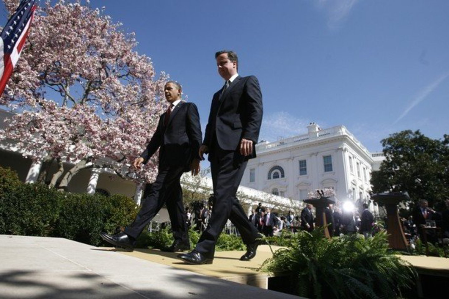 B. Obama ir D. Cameronas palietė ir Afganistano temą.