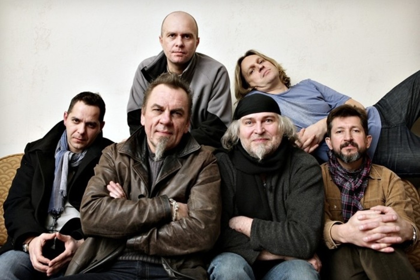„Niekada netikėjau tuo, kad ši muzika skambės per radiją“, - sakė IVTKYGYG įkūrėjas A. Šlipavičius - Šlipas (sėdi antras iš dešinės).