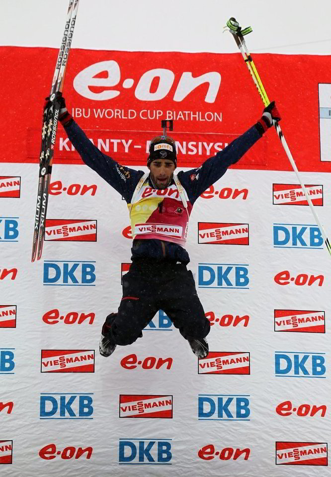 M. Fourcade'as šeštadienį startavo pirmas.