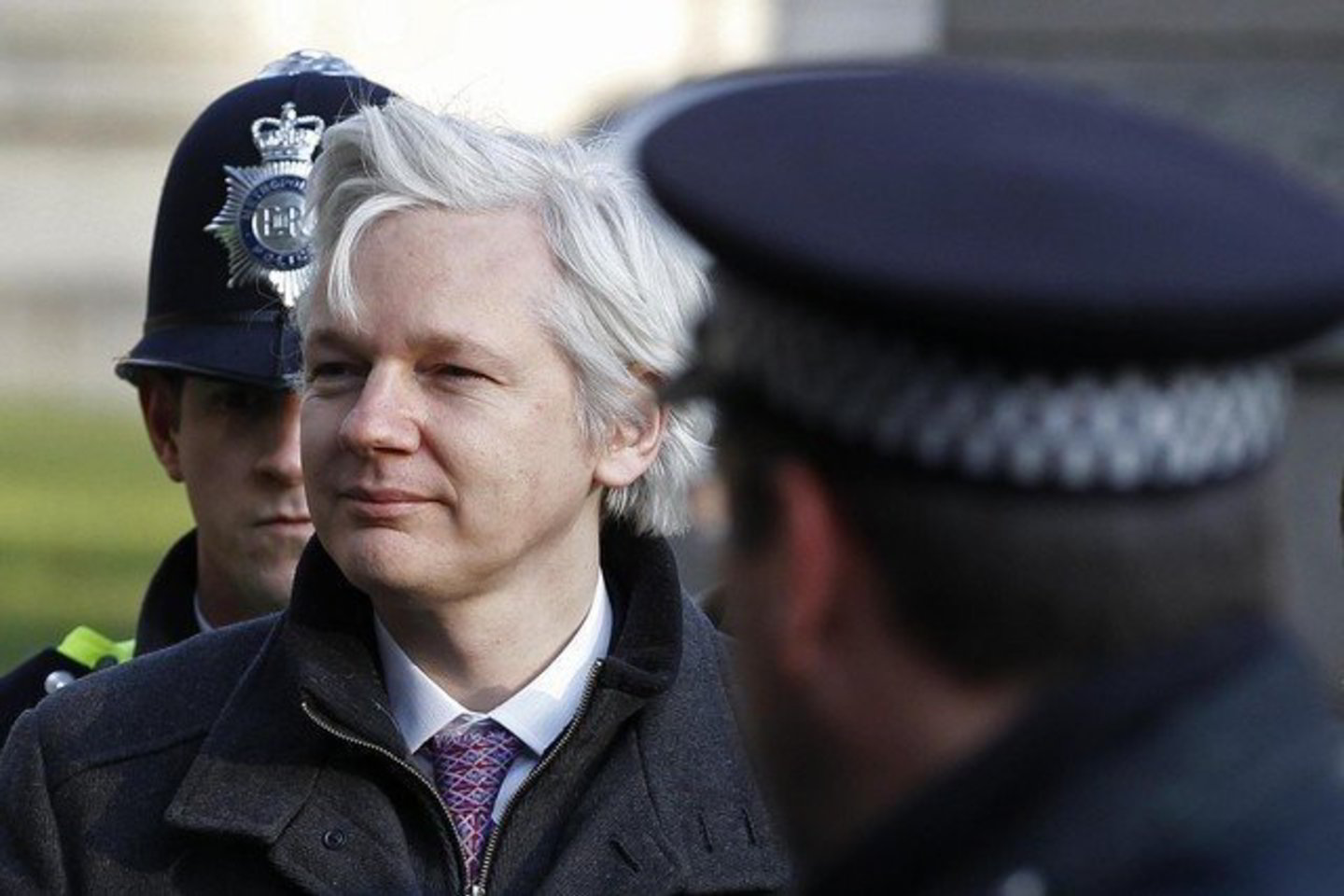 J. Assange'as.