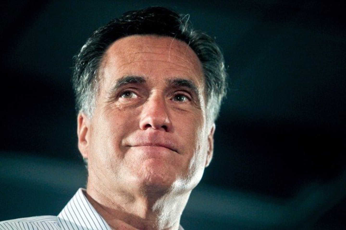 M. Romney vis dar negali jaustis ramus.
