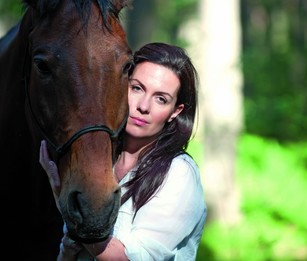 Makiažo meistrė V. Venckutė savo santaupas ir laisvalaikį skiria žirgams