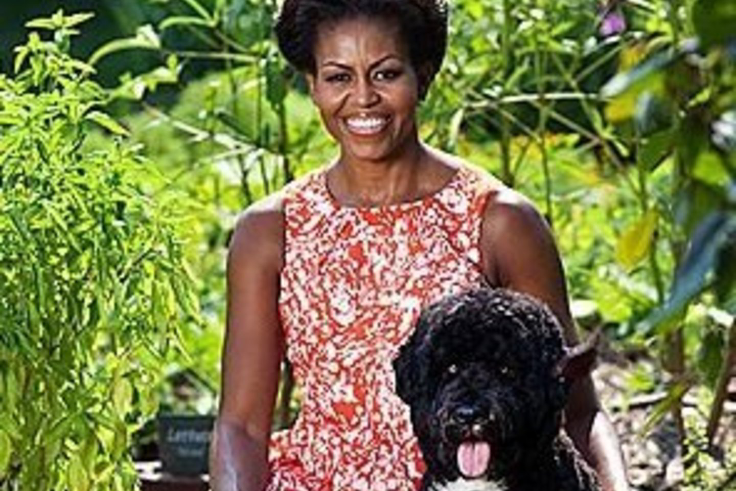 M. Obama su augintiniu.