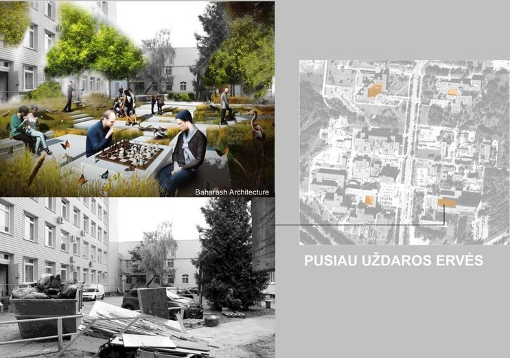 Kaip įpūsti Santariškėms gyvybės? Jaunieji architektai žino