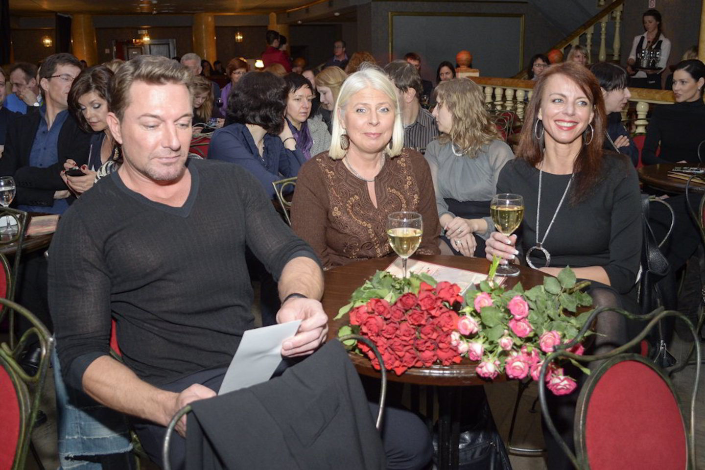 Marius Gelažnikas, Nijolė Ruzgienė ir Inga Valinskienė.