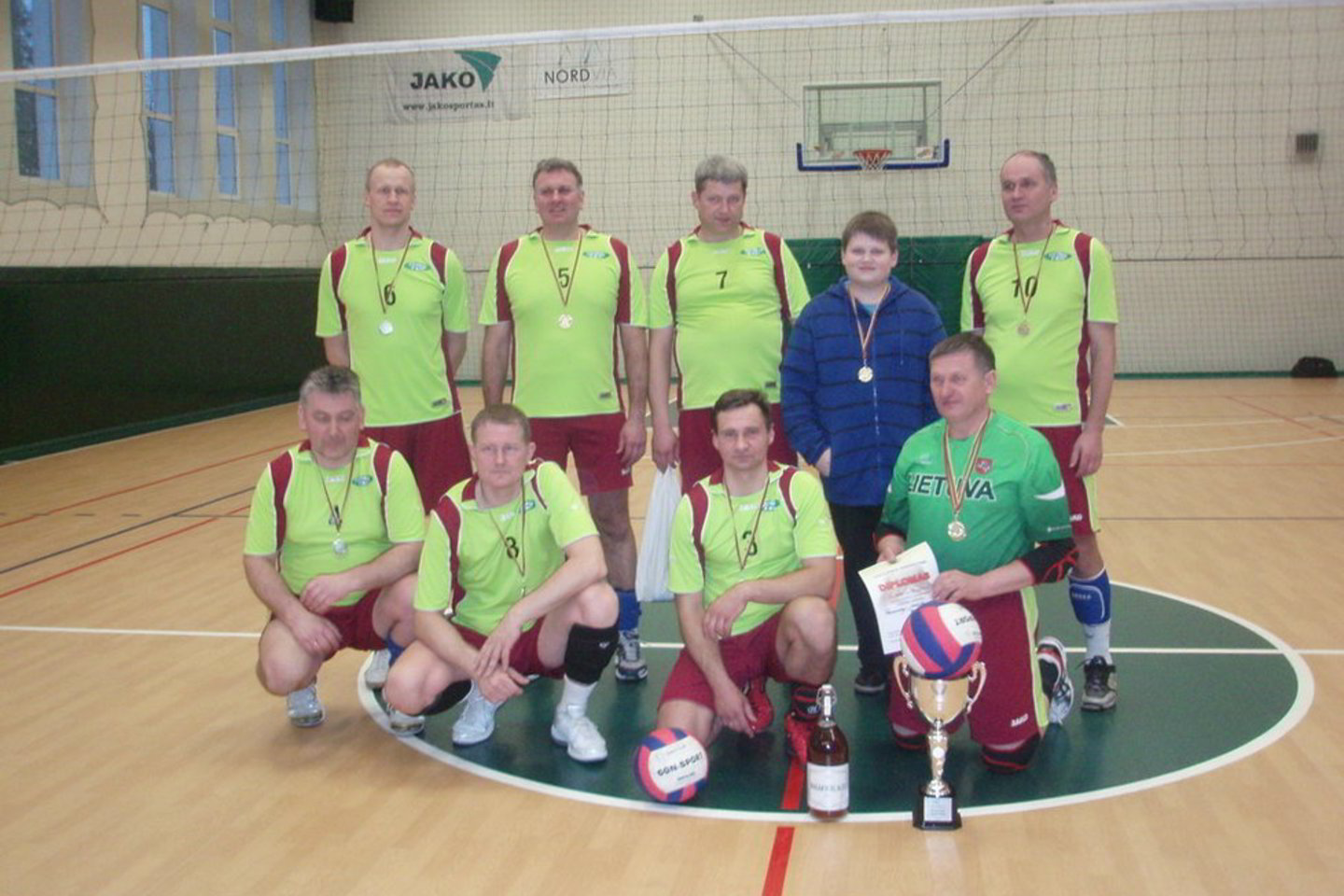 Čempionato nugalėtojai „Stetiškių ūkis“.