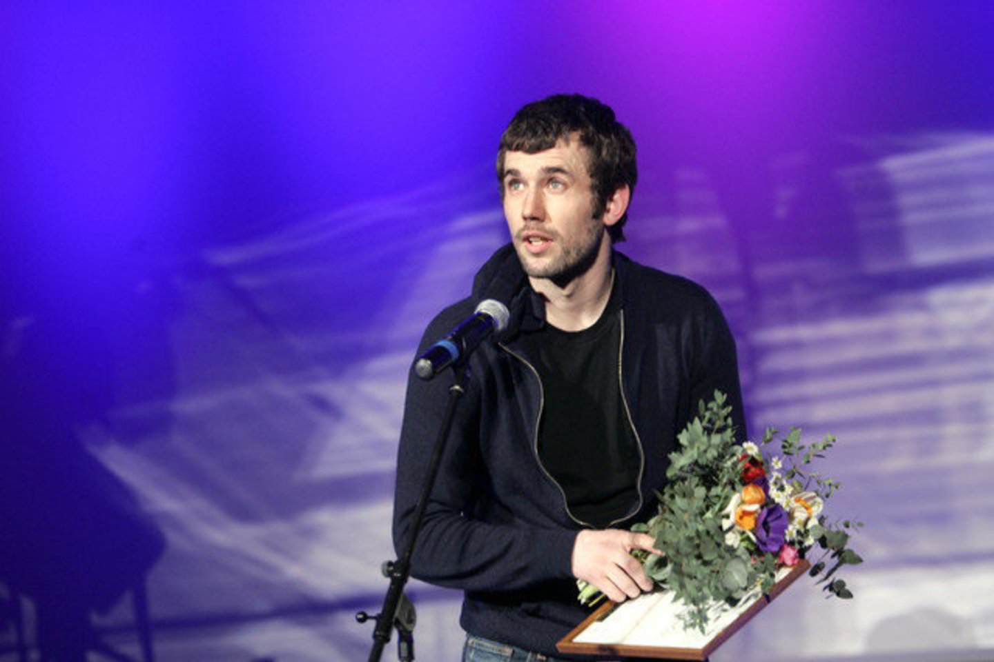 M. Kvedaravičius įvertinimo nusipelnė už darbą paties režisuotame filme „Barzakh“.