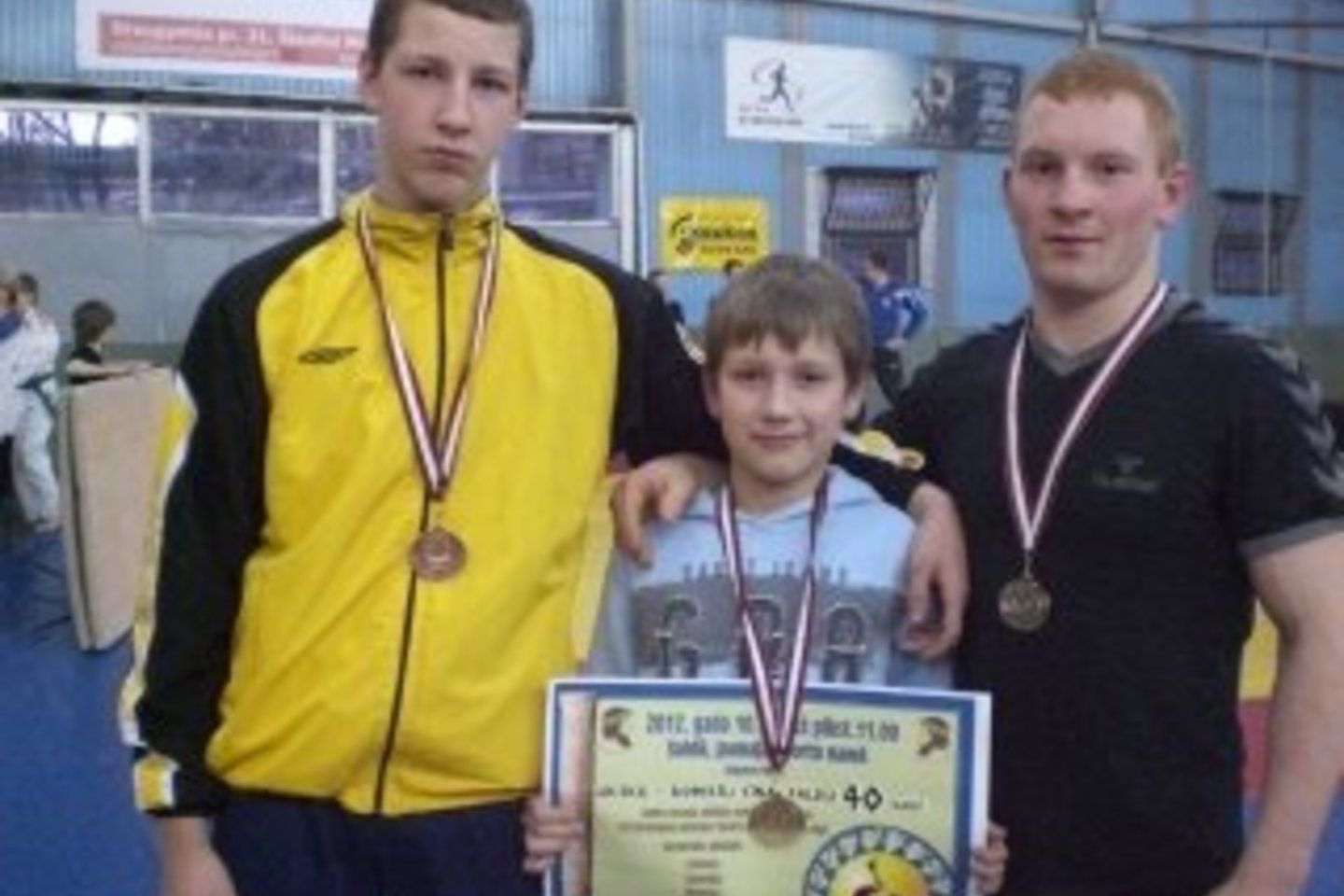 (Iš kairės) L. Revutas, E. Gendvilis, T. Sobolevskis.