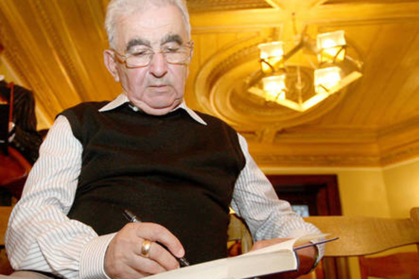 82 metų G.Kanovičius – daugiau nei dešimties romanų, ne vieno kino scenarijaus autorius.