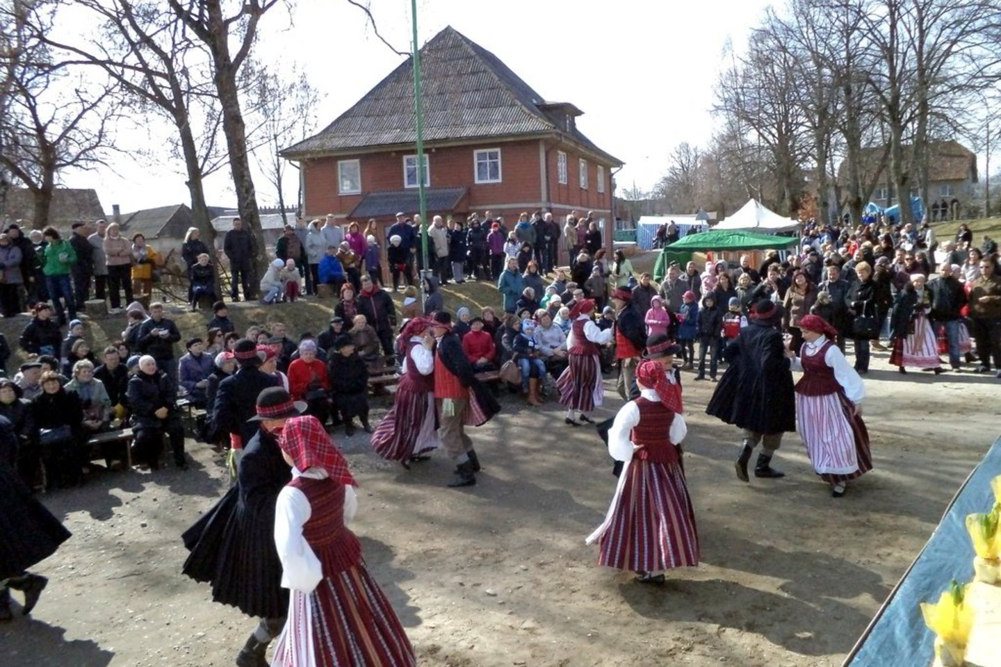 Šventės akimirka.