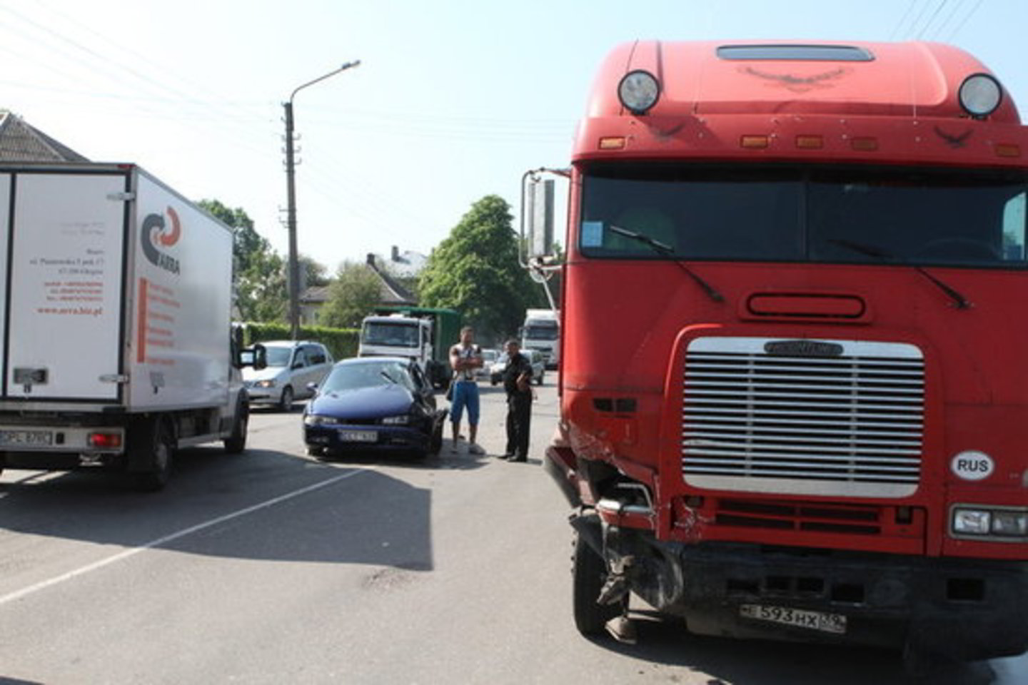 Sunkiasvorė transporto priemonė kovo 28 dieną pasišalino iš eismo įvykio vietos Kaune.
