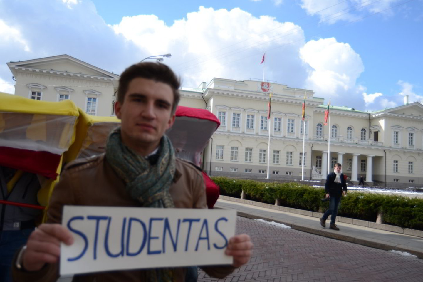 Studentų akcija: atsakas į rektorių sprendimą apriboti studentų įtaką